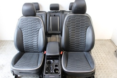 Сидіння салон шкіра оббивка ford edge ii 2 mk2 lift vignale фото №1