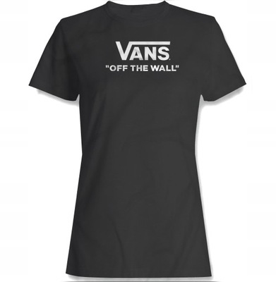 Koszulka damska VANS-005 czarna r.S