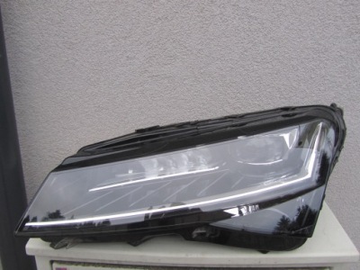 Лампа перед левая skoda superb iii 3 lift full led 3v1941015d фото №1