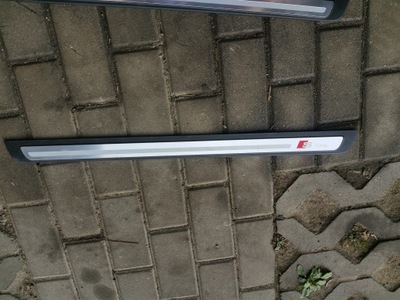Молдинг порог левая s-line audi a5 8t 8t0853373 фото №1
