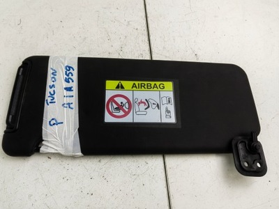 Захист сонцезахисна права козирок hyundai tucson iii фото №1