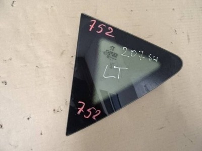 Стекло кузовная левый задняя peugeot 207 sw nr752 фото №1