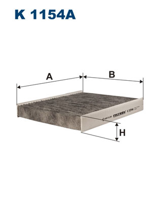 ФІЛЬТР САЛОНУ ФІЛЬТРON K1154A