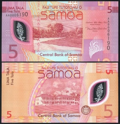 $ Samoa 5 TALA P-47 UNC 2023