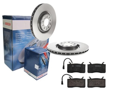 Тормозные диски тормозные колодки bosch перед alfa romeo giulia 330mm фото №1
