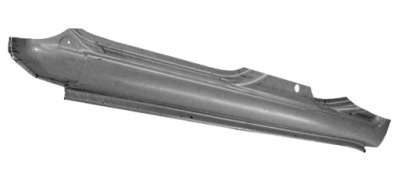 Fiat panda ii 03-12 порог пороги левый grubszy оцинковка фото №1