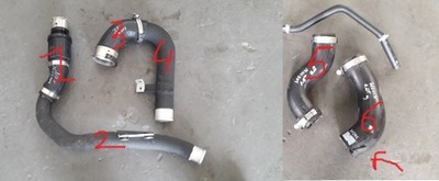 Hyundai i10 iii 2020- 1.0t 1.0t-gdi waz труба шланг інтеркулер фото №1