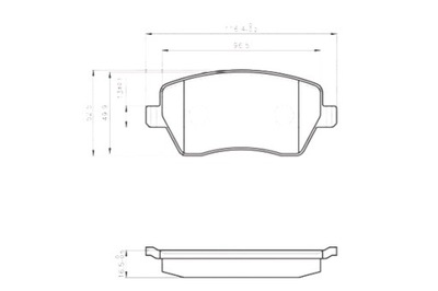 VALEO КОЛОДКИ ТОРМОЗНЫЕ LCV N A