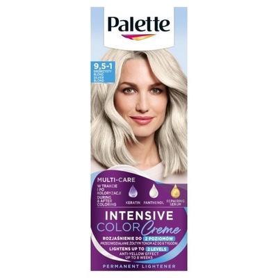 PALETTE Intensive Color Creme Krem koloryzujący nr 9.5-1 - srebrzysty blon