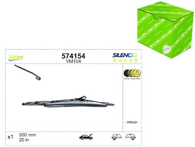 LIMPIAPARABRISAS ESCOBILLAS PARTE DELANTERA 1SZT. VM104 SILENCIO 500MM BMW Z3 E36  