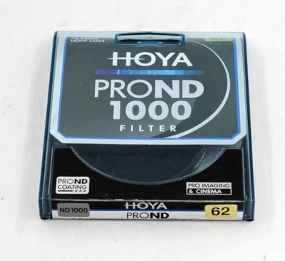 Filtr szary Hoya PRO ND 1000 62mm - używany
