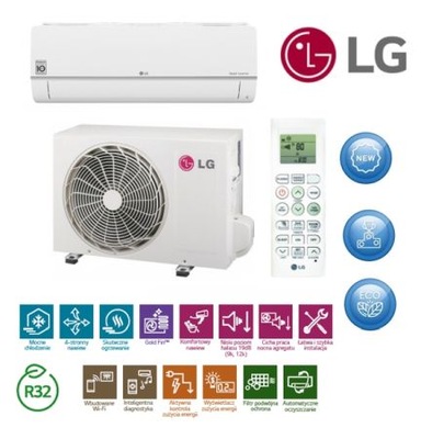 KLIMATYZATOR LG STANDARD PLUS 3.5 KW PC12SK WIFI