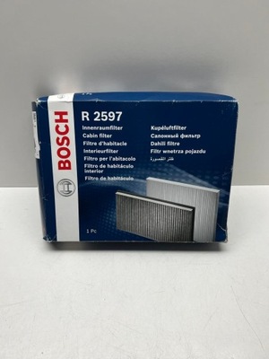 Bosch R2597 - Filtr kabinowy z węglem aktywnym