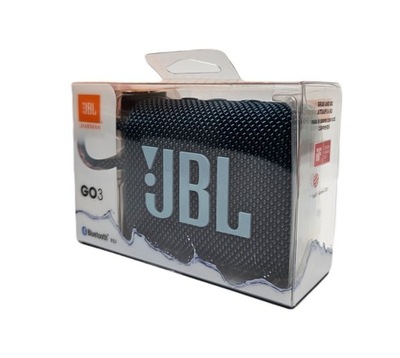 Głośnik JBL Go 3 niebieski Nieużywany P