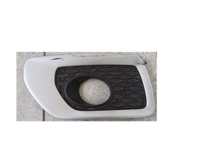 Решётка бампера volvo xc70 2013- левая фото №1