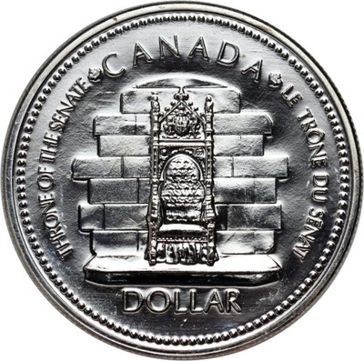 Kanada, Elżbieta II, 1 dolar 1977, Srebrny Jubileusz