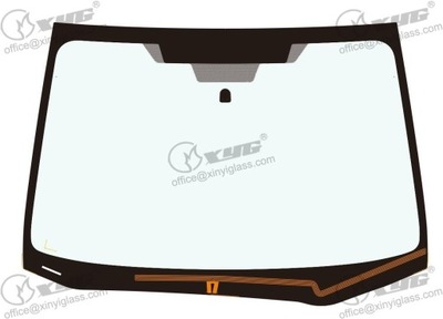 VENTANAS PARTE DELANTERA SUBARU IMPREZA GK,GT/XV 2016- EYESIGHT+GRZANA  