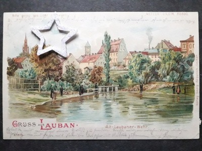 LUBAŃ Gruss aus Lauban 1901r