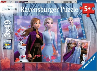 Puzzle 3x49 Frozen 2 050116 Ravensburger