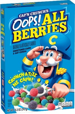 Cap'n Crunch's Oops! All Berries