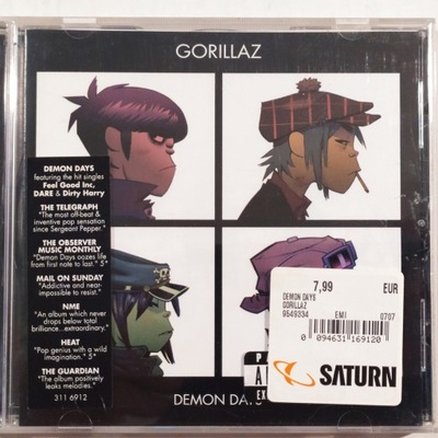 Gorillaz- Demon Days - CD