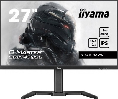 Monitor iiyama G-Master GB2745QSU-B1 Black Hawk WQHD IPS