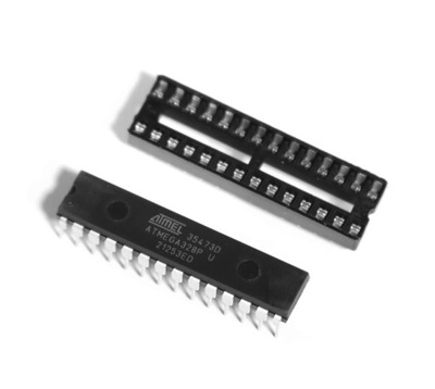 ATMEGA328P-PU z podstawką