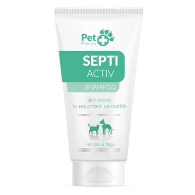 Szampon dla psa na łuszczycę łojotok 125ml SeptiActiv SynergyLabs