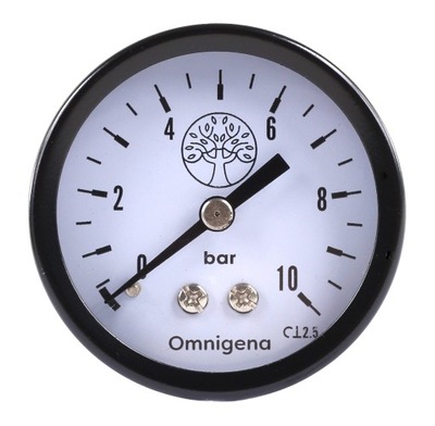 Manometr 0-10 bar 1/4" GZ OMNIGENA