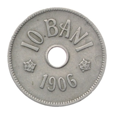 [M10872] Rumunia 10 bani 1906