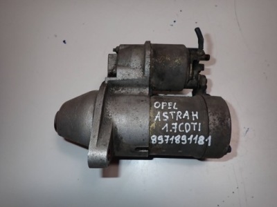 Стартер opel astra h 1.7cdti 8971891181 фото №1