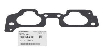 Прокладка коллектор впускной впускной subaru оригинальный номер 14035aa383 фото №1