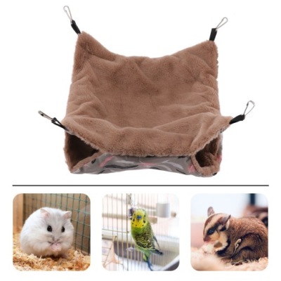 MIĘKKA HUŚTAWKA MAŁYCH ZWIERZĄT CIEPŁE LEGOWISKO CHOMIKÓW