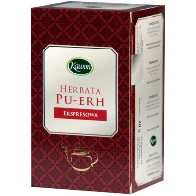 Kawon Herbata Puerh expresowa 20x2g
