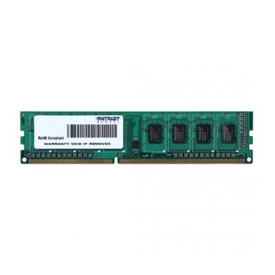 Pamięć Patriot Memory Signature PSD34G160081 (DDR3 DIMM; 1 x 4 GB; 1600