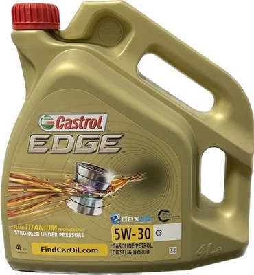 CASTROL 5W30 4L. EDGE TITANIUM C3 SILNIKOWY OLEJ S