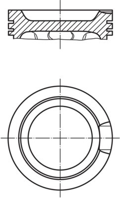 ПОРШЕНЬ AUDI TT 1,8T 99- 0331400 фото