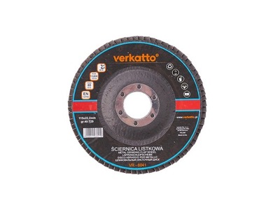 Verkatto Ściernica listkowa 115x22,2mm gr.100