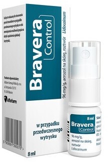 BRAVERA CONTROL, aerozol na skórę, 8ml