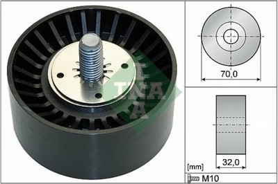 INA 532073510 ROLLO TENSOR  