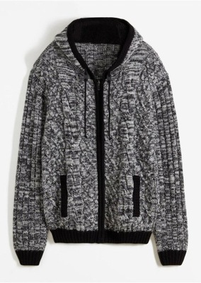 BPC MĘSKI SWETER Z KAPTUREM 48/50