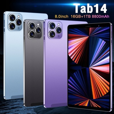 Tablet Tab14) 8" 16 MB / 1 TB niebieski