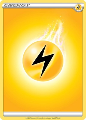 Pokemon 10x Lightning Energy Card