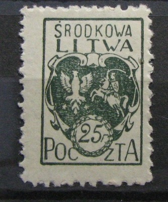 POLSKA - Litwa Środkowa - Fi 20 B **