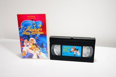 Bajka Kaseta Wideo VHS Walt Disney Aladyn