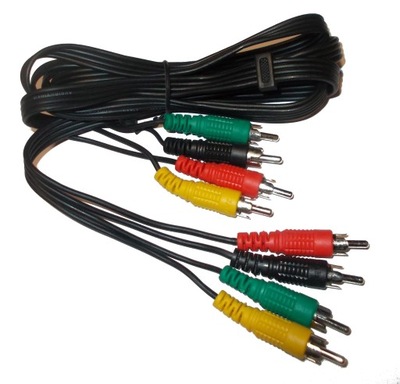 Kabel Połączeniowy 4x RCA (CINCH) - 4x RCA 1,8metra DŁUGOŚCI