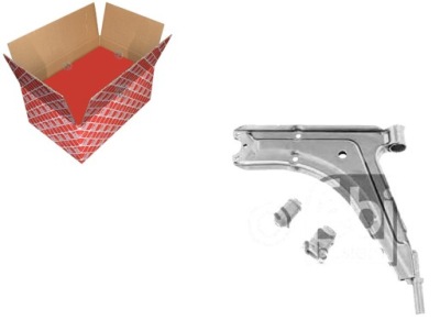 Рычаг vw перед golf jetta 1 le правый с tulejami febi фото №1