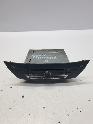 Радио cd carminat renault laguna iii 281155881r фото №1