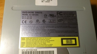 Napęd DVD ROM XJ HD166S