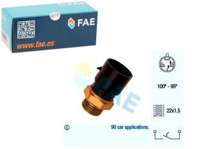 Термовимикач вентилятора радіатора opel astra f astra f classic фото №1